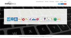 Desktop Screenshot of graphique-alliance.com
